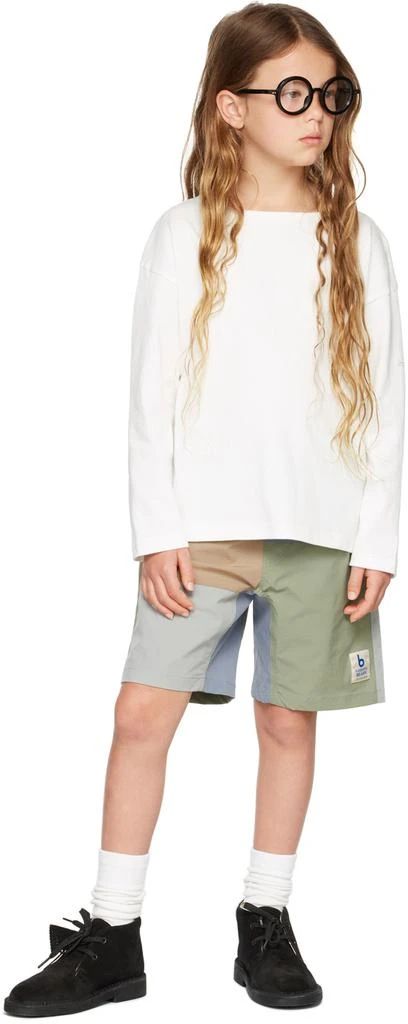 Kodomo BEAMS Kids White Basque T-Shirt 4
