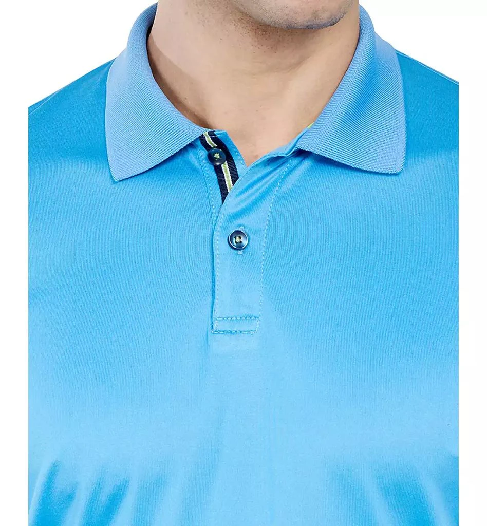 Society of Threads Men's Regular Fit Solid Performance Polo Shirt 3