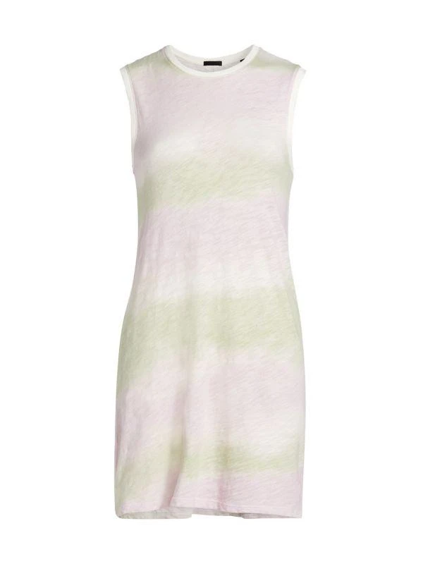 ATM Anthony Thomas Melillo Watercolor Stripe Slub Minidress 6