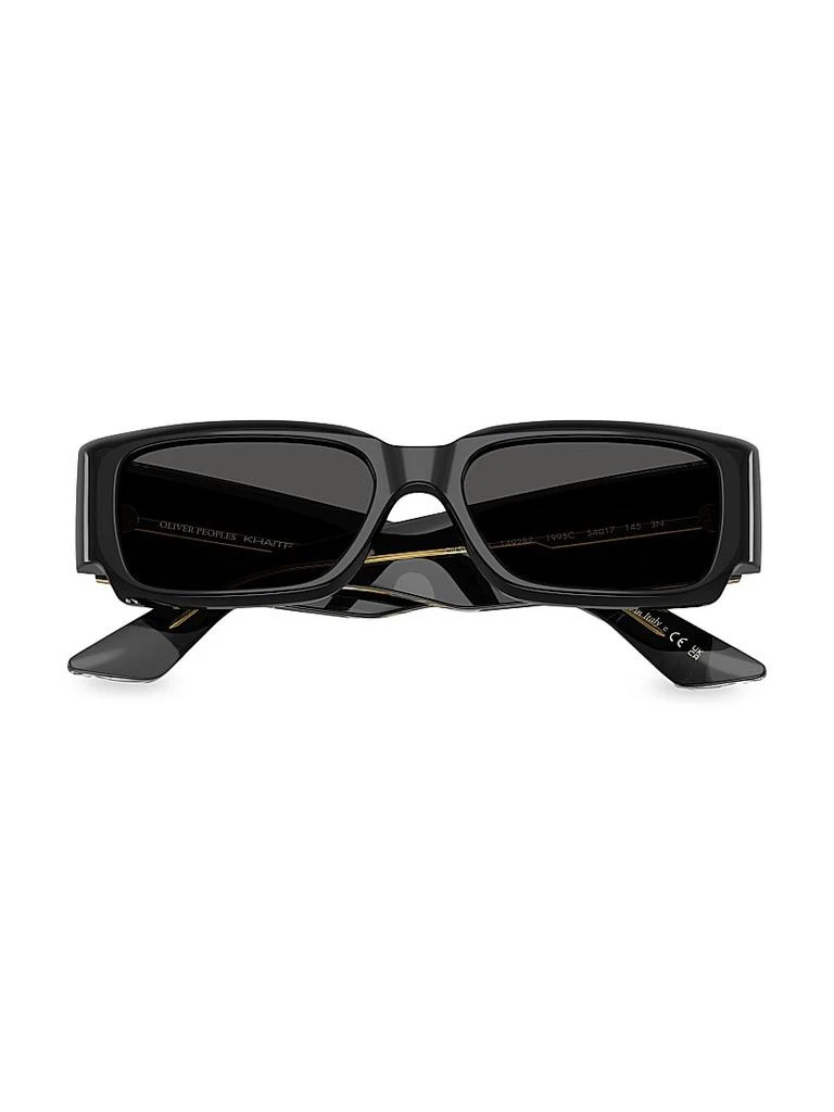 Oliver Peoples Oliver Peoples x Khaite 54MM Rectangular Sunglasses 5