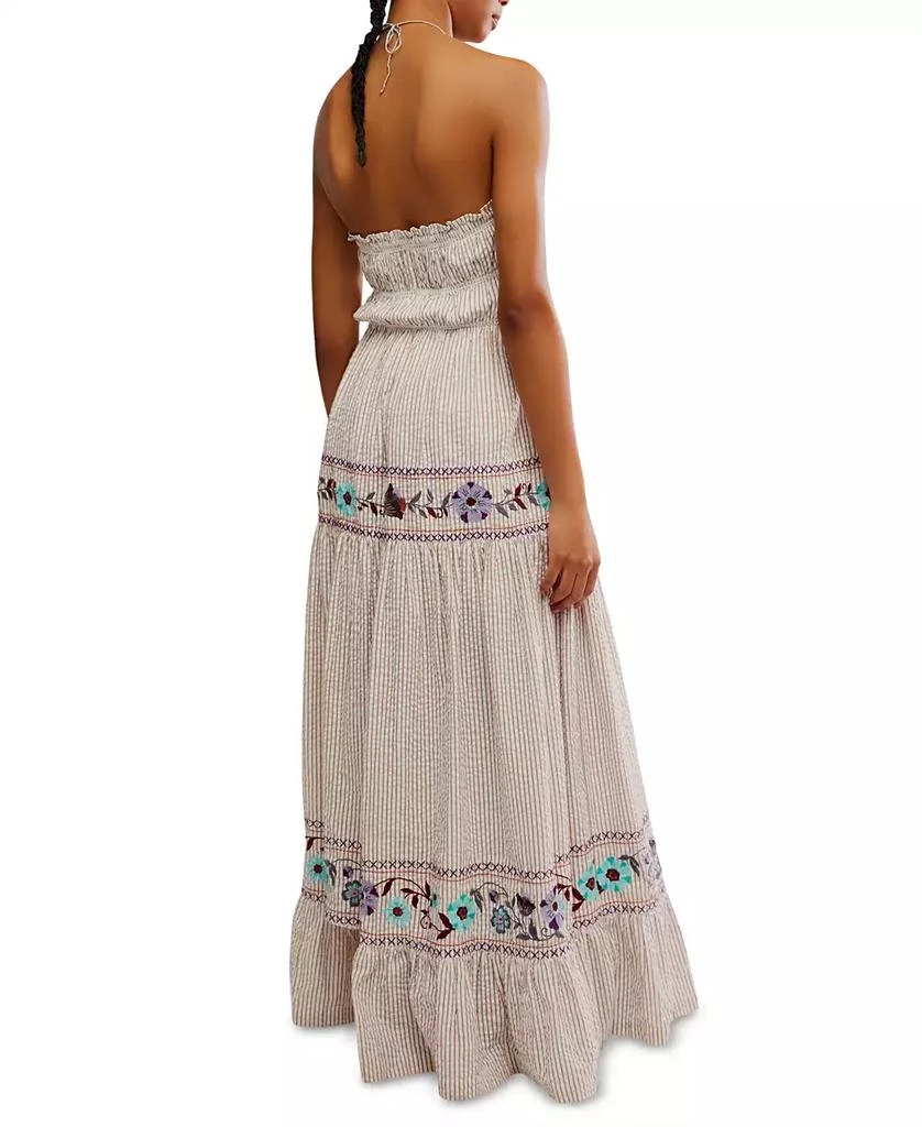 Free People Women's Kalani Striped Cotton Maxi Dress 2