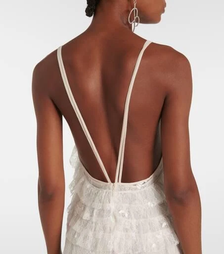 BLUMARINE Lace slip dress 6