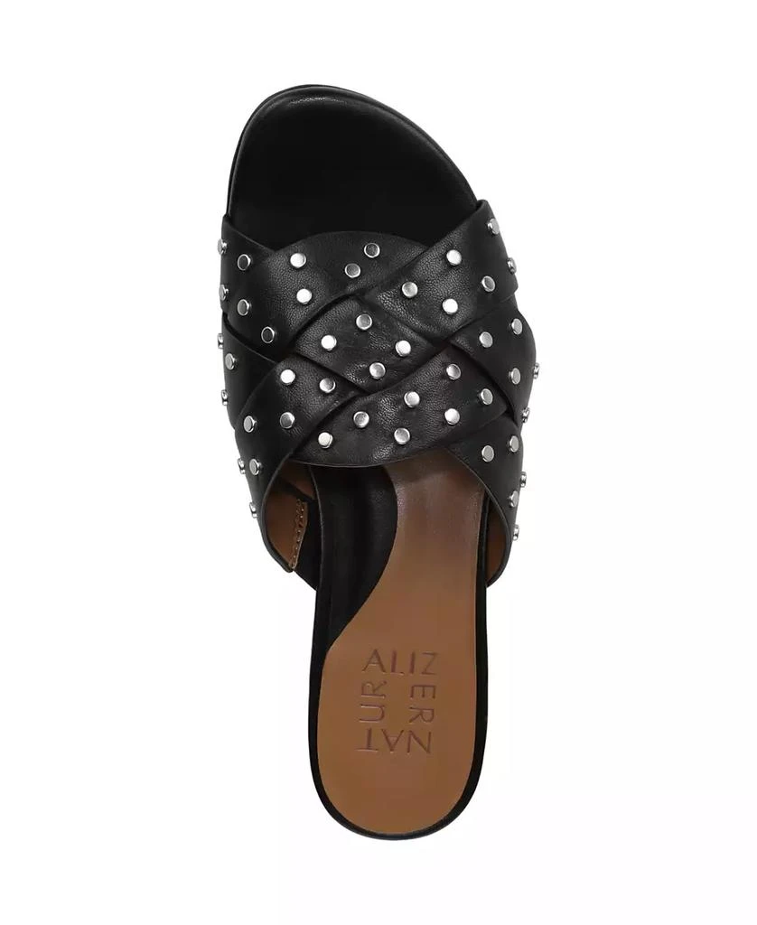 Naturalizer Women's Morena Studded Block Heel Slide Sandals 4