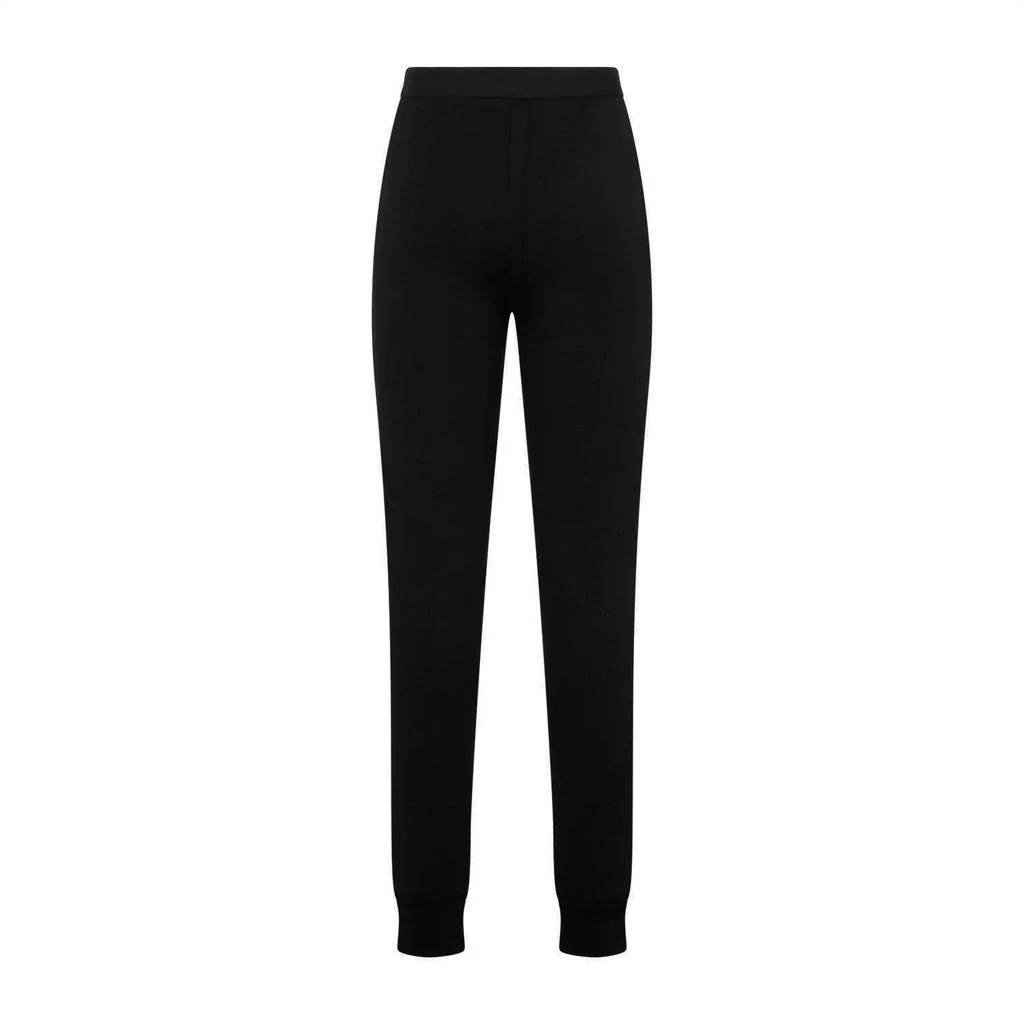 Prada Prada Logo Printed Cuffed Ankle Trousers 2