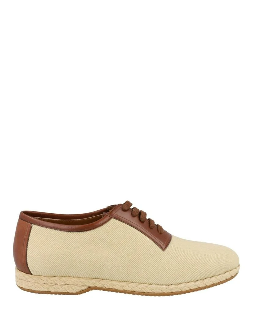 Salvatore Ferragamo Bosco Canvas Dress Shoes Archive Limited Edition