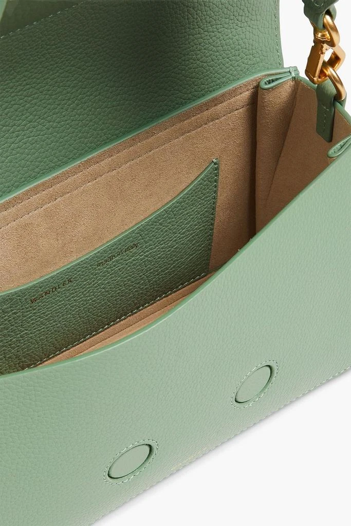 Wandler Georgia pebbled-leather shoulder bag 5