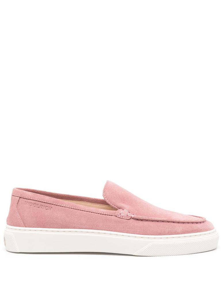 Woolrich WOOLRICH - Suede Leather Slip On Sneakers