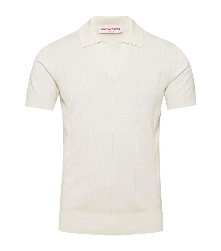 ORLEBAR BROWN Silk-Blend Horton Polo Shirt 1