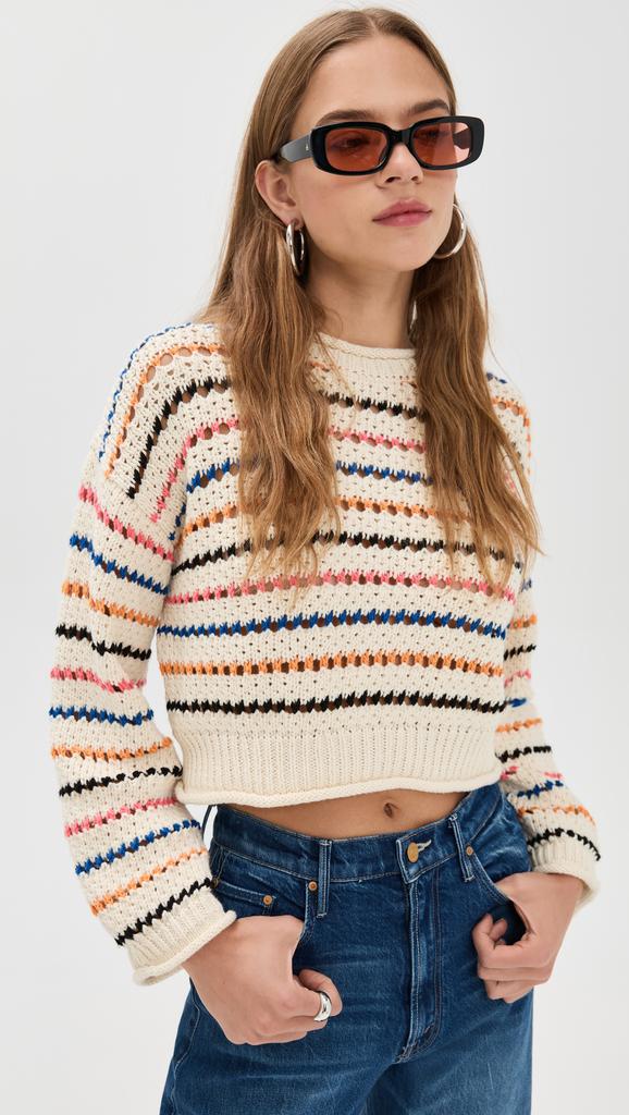 MOTHER The Bell Sleeve Sweater