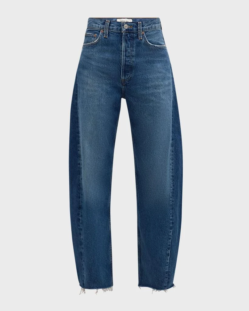 AGOLDE Luna High-Rise Curved Tapered Jeans 1