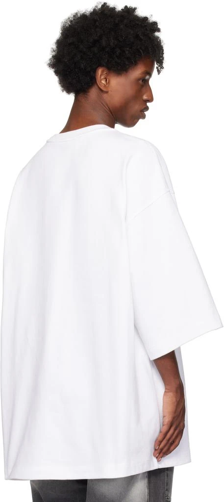 Alexander Wang White Oversized Drop-Sleeve T-shirt 3