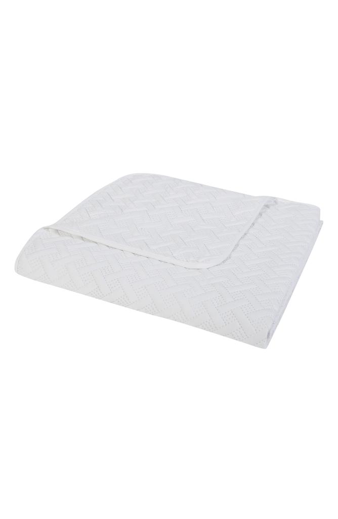 VCNY Home Nina Embossed Basketweave Quilt Set - Twin