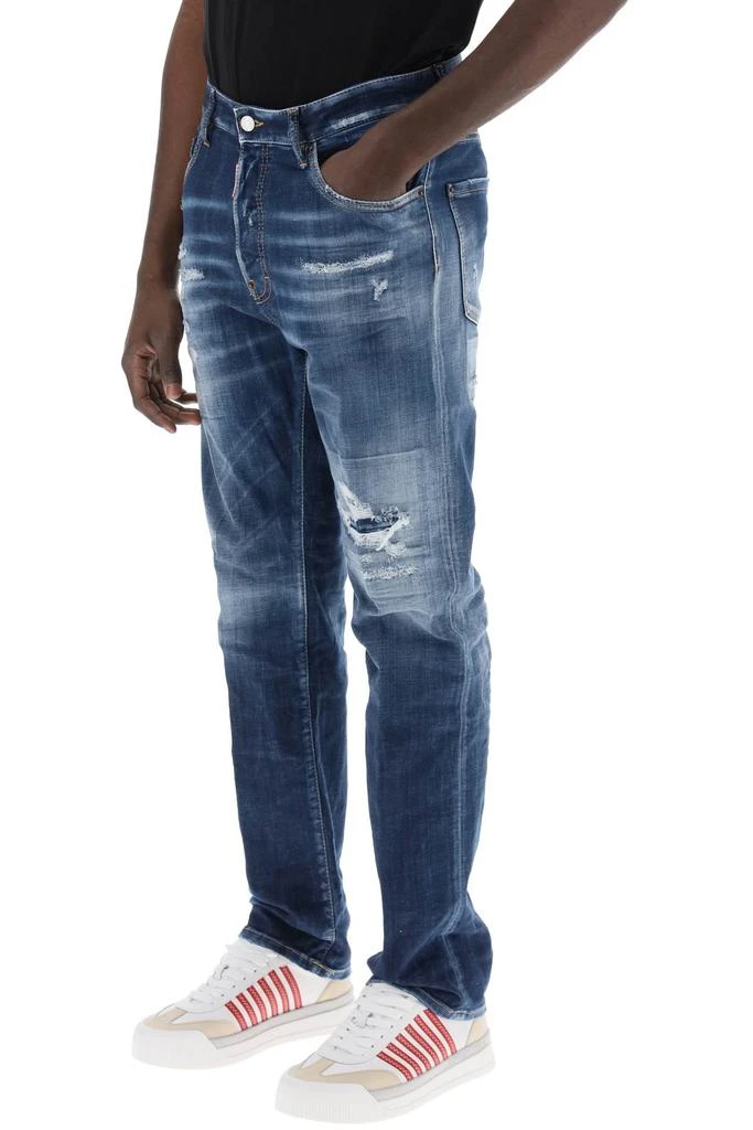 DSQUARED2 destroyed denim jeans in 642 style 4
