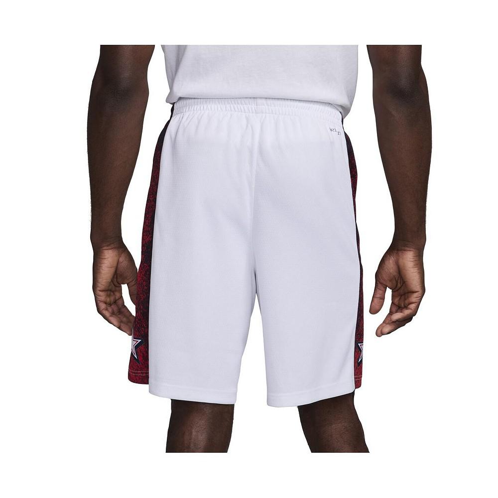 Nike Men's White USA Basketball 2024 Summer Olympics Swingman Shorts