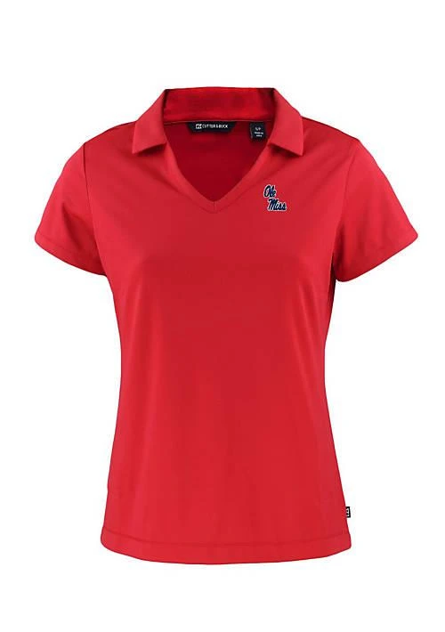 Cutter & Buck Buck Ncaa Ole Miss Rebels Daybreak Eco Recycled V Neck Polo 1
