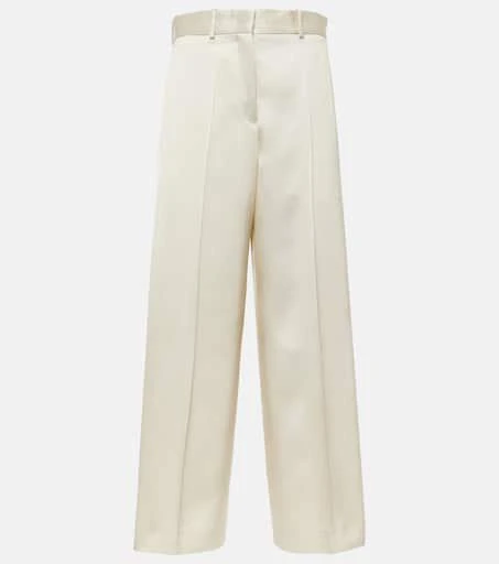 Jil Sander Satin wide-leg pants 1