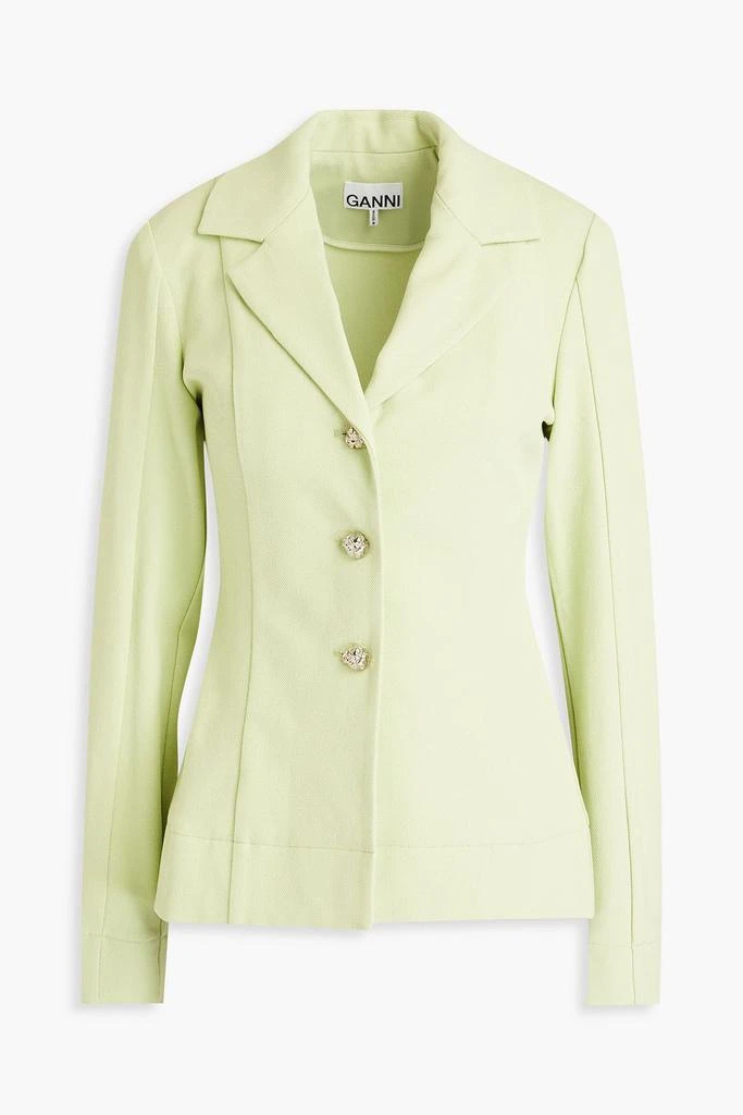Ganni Twill blazer 1