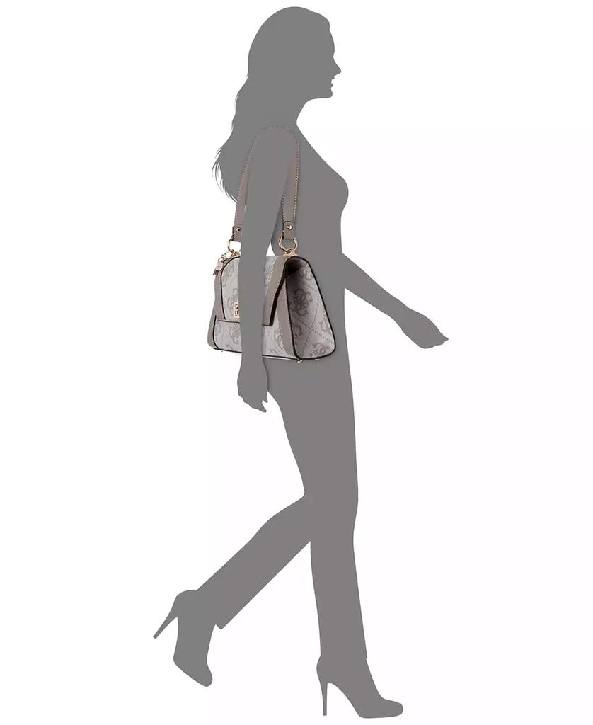 GUESS Karnilla Logo Flap Shoulder Bag 5