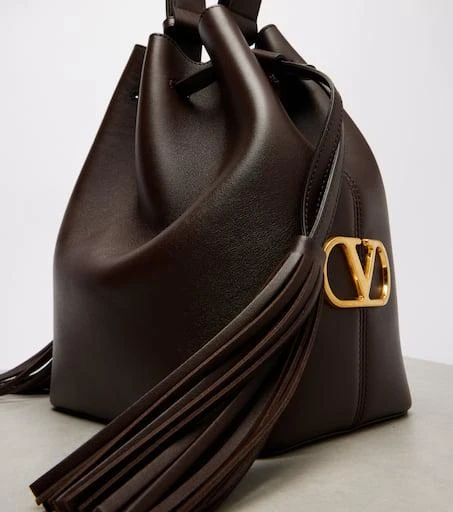Valentino So Seau leather bucket bag 6