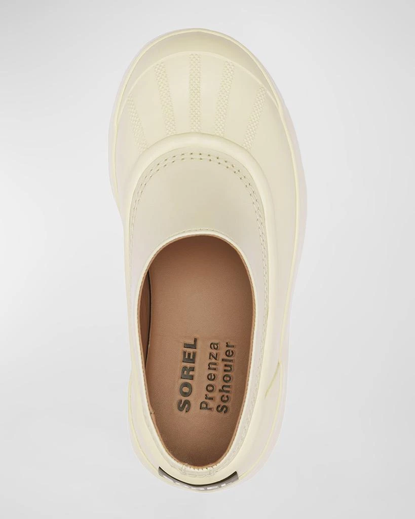 SOREL x Proenza Schouler Leather Rubber Mules 4