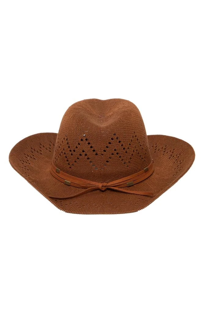 SAN DIEGO HAT Open Knit Cowboy Hat 2