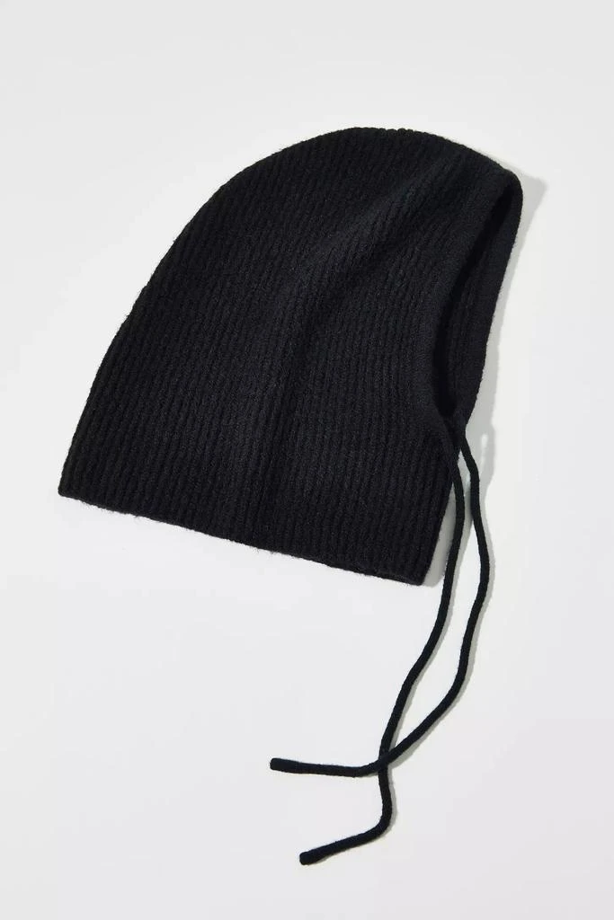 Urban Outfitters Ribbed Knit Tie Hood Balaclava 2