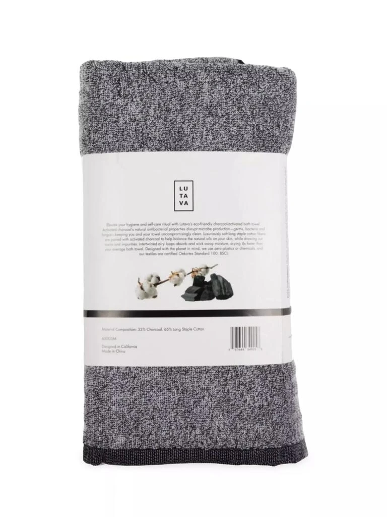 Lutava The Charcoal Bath Towel 2