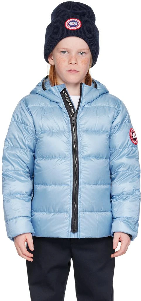 Canada Goose Kids Blue Crofton Down Jacket 1