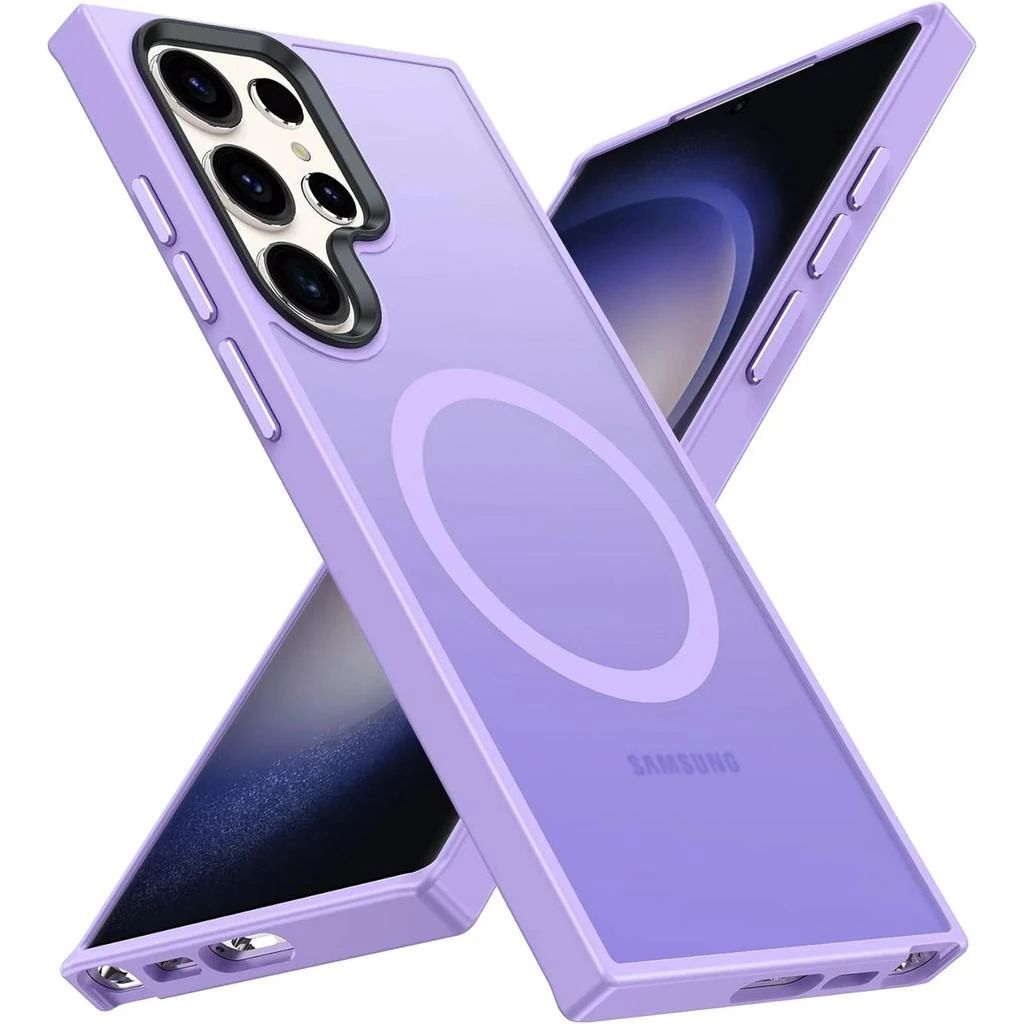 ENTRONIX Entronix [Magnetic] Case Compatible with Galaxy S25 Ultra - Translucent Frosted Matte