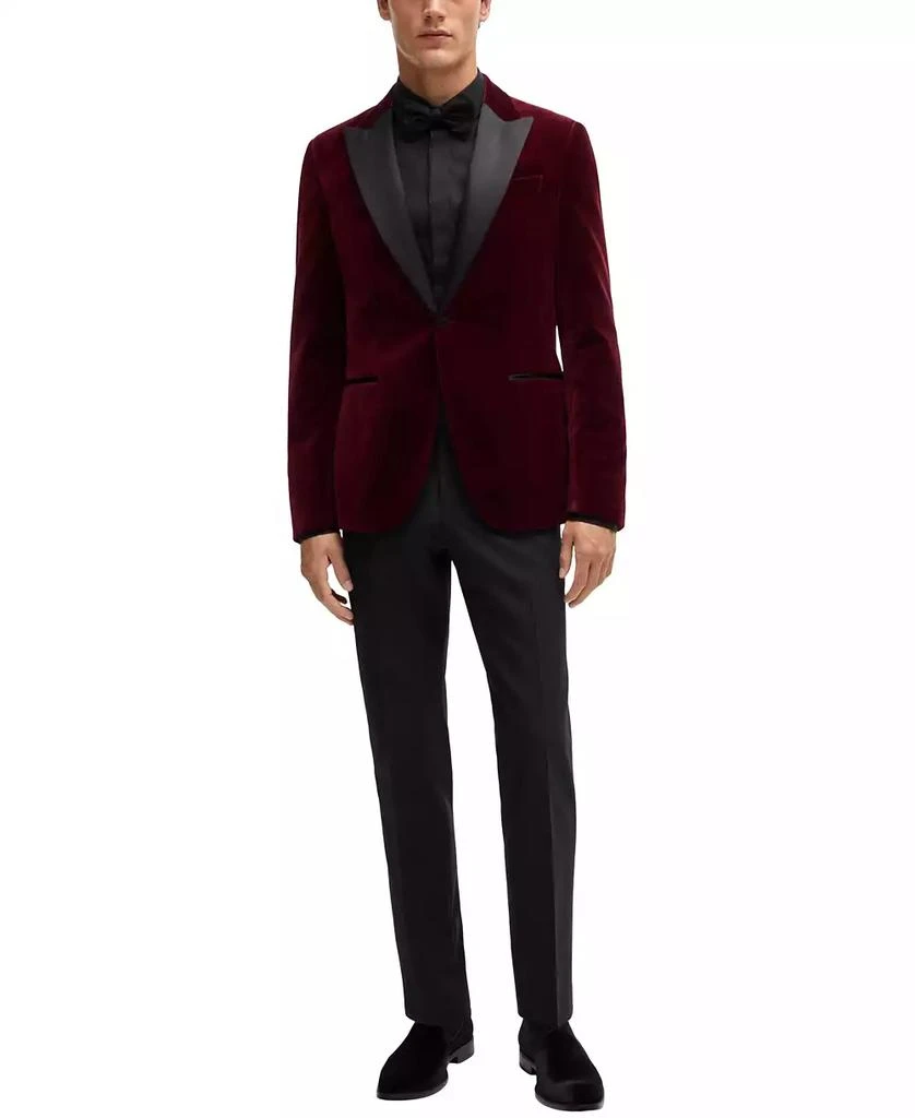 Hugo Boss Men's Slim-Fit Tuxedo Trousers 2