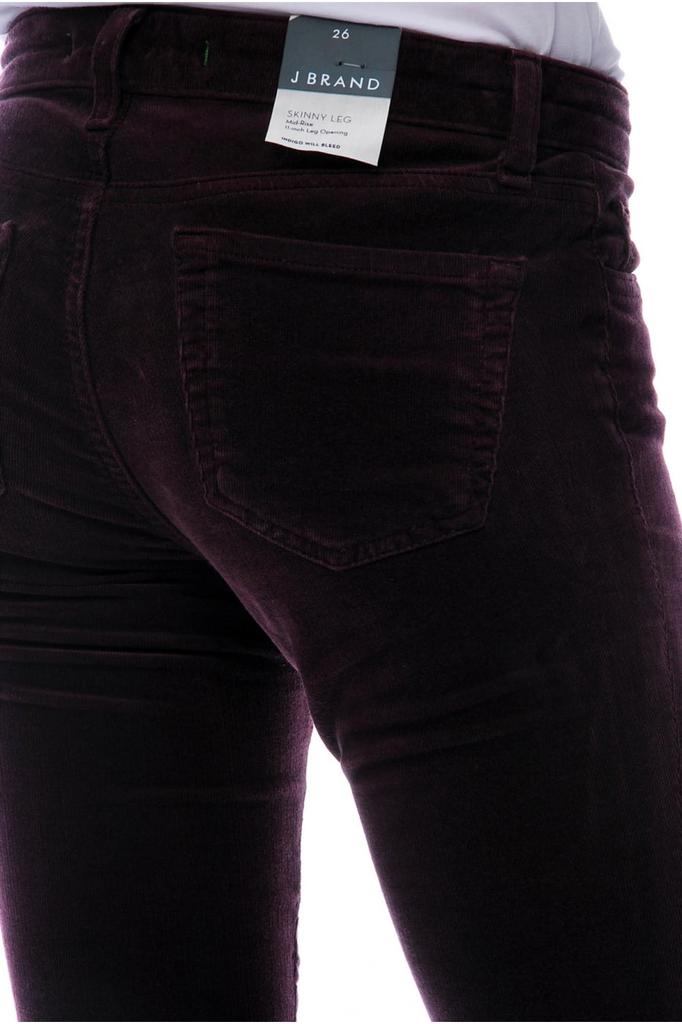 J Brand MID RISE SKINNY CORD