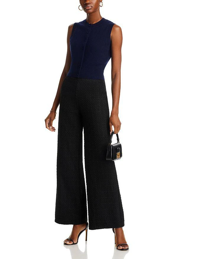 AQUA AQUA x Liat Baruch Cashmere Crewneck Sleeveless Cropped Sweater - Exclusive 2
