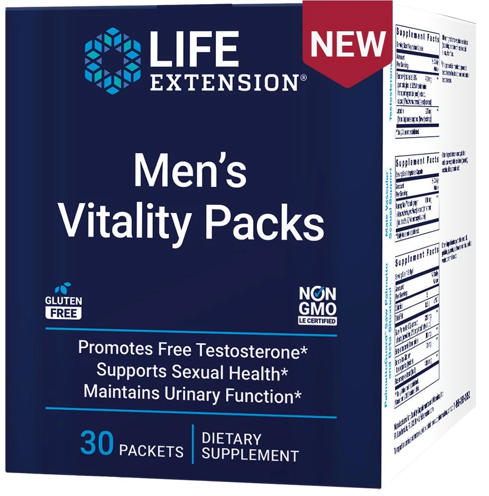 Life Extension Life Extension Men's Vitality packetss (30 Packets) 1