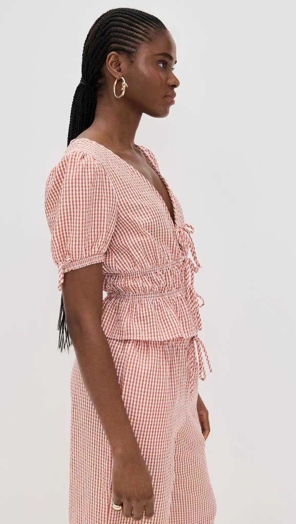 Wayf Nina Tie Front Top 3