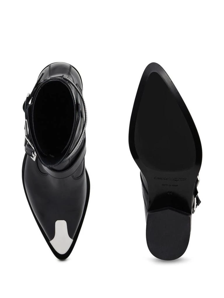 Alexander McQueen Alexander Mcqueen Punk Ankle Boots 4