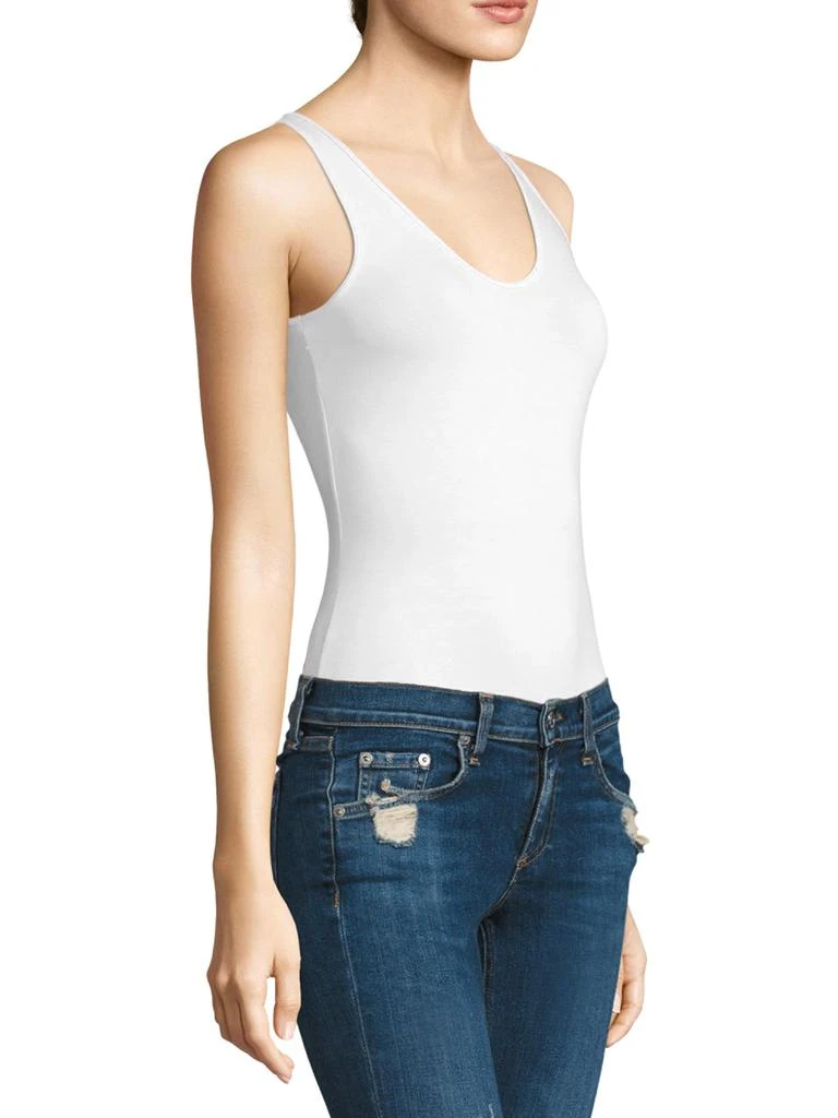 ATM Anthony Thomas Melillo V-Neck Tank Bodysuit 3