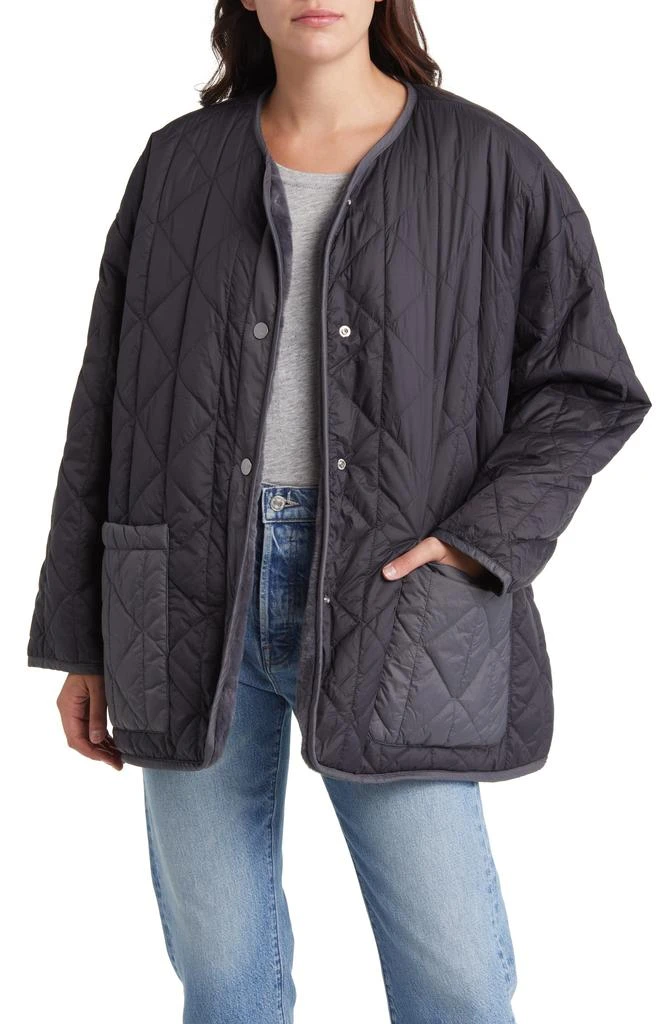 UGG Amelia Water Resistant Reversible Faux Fur Jacket 4
