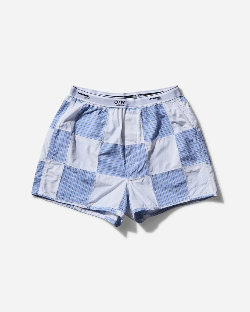 Vans Women's HommeGirls Patchwork Boxer Shorts Azurine 1