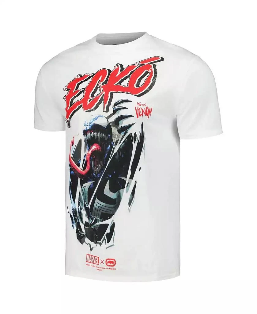 Ecko Unltd Men's and Women's Unlimited White Venom Vengeance T-shirt 2