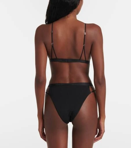Nensi Dojaka x Calvin Klein triangle bra 3