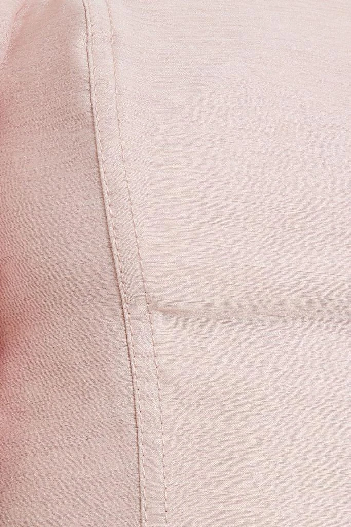Aje Esme cropped organza top 4