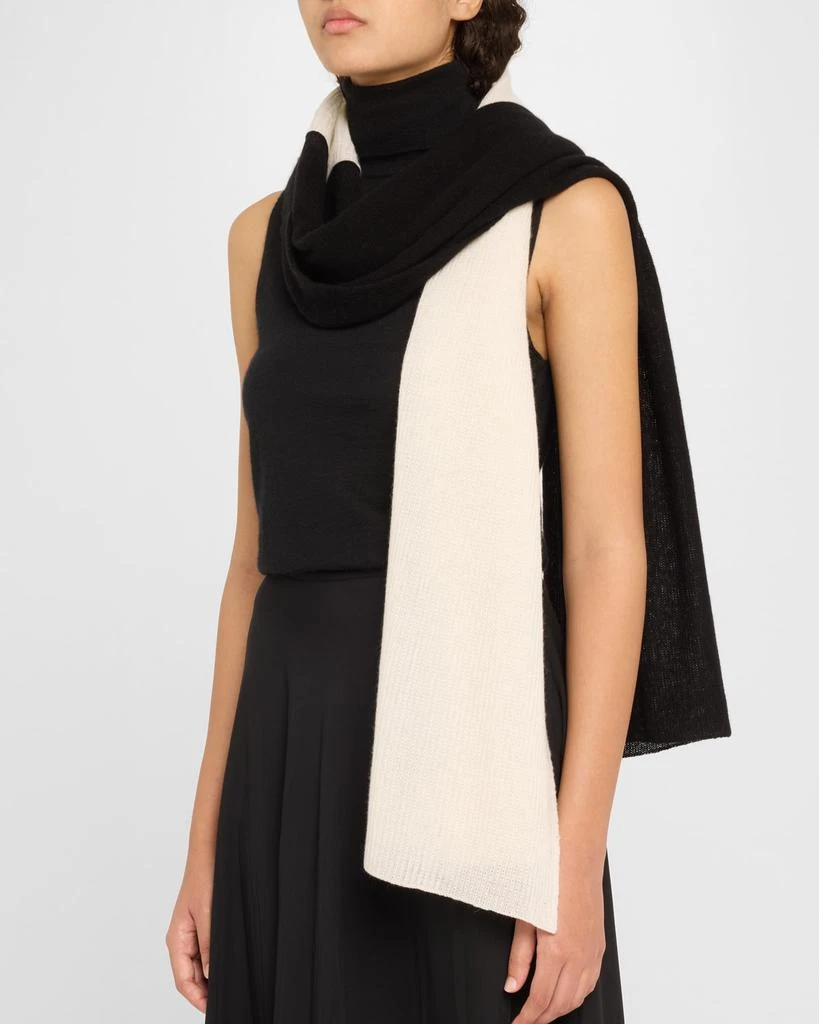 Portolano Colorblock Cashmere Wrap 3