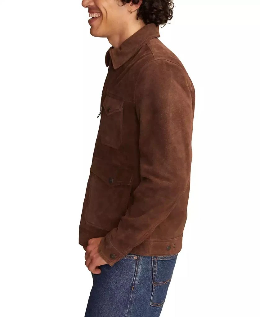 Lucky Brand Men
s Full-Zip Long Sleeves Ranch Jacket 2