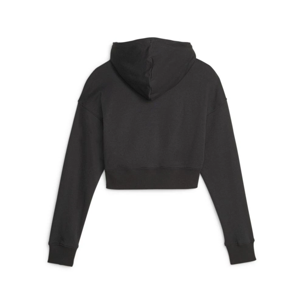 Puma Classics Cropped Drawstring Pullover Hoodie 2