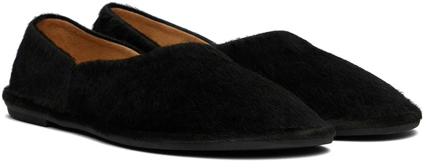 The Row Black Canal Slip On Loafers 4