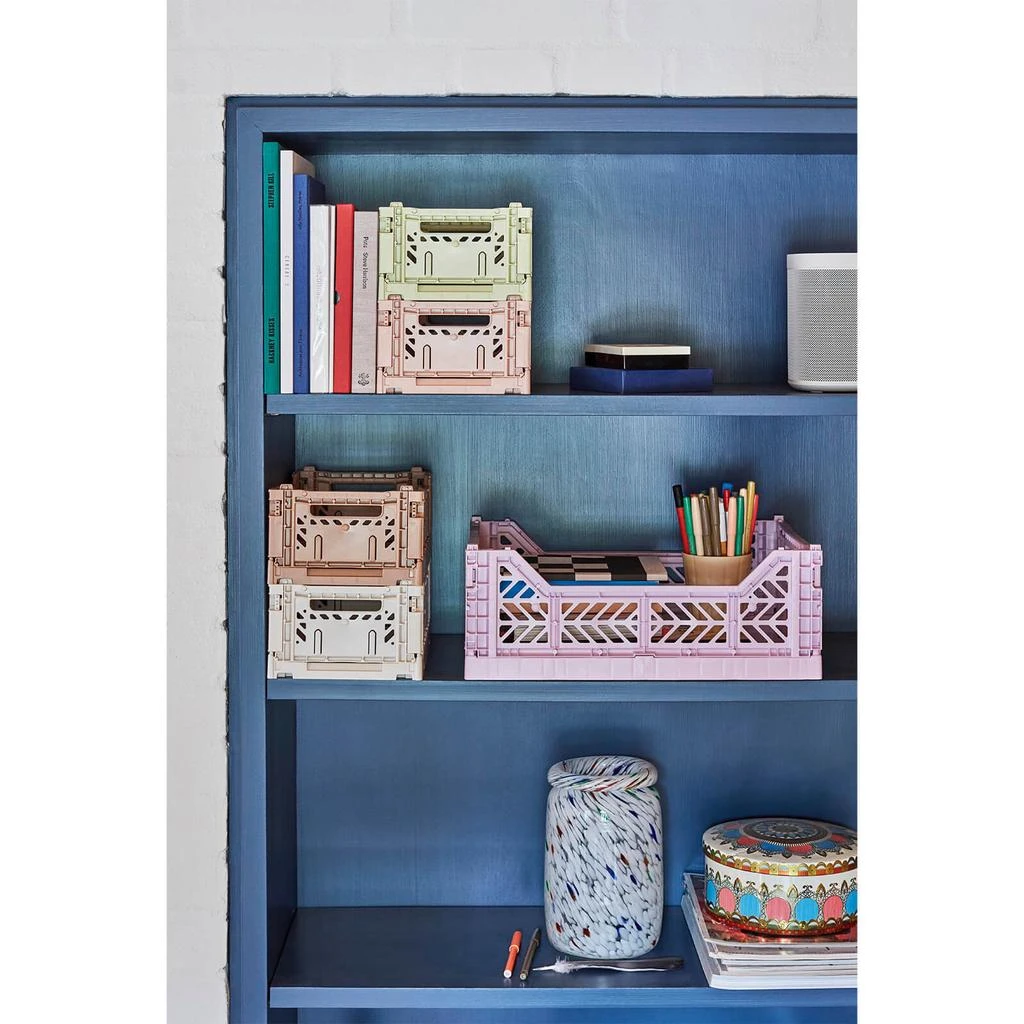 HAY Colour Crate - Khaki - S 5