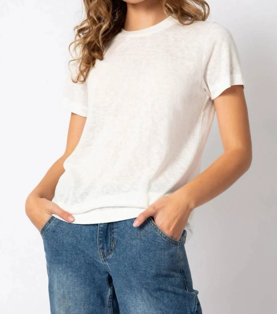 PJ Salvage Pj Salvage - Back To Basics Short Sleeve Tee 1