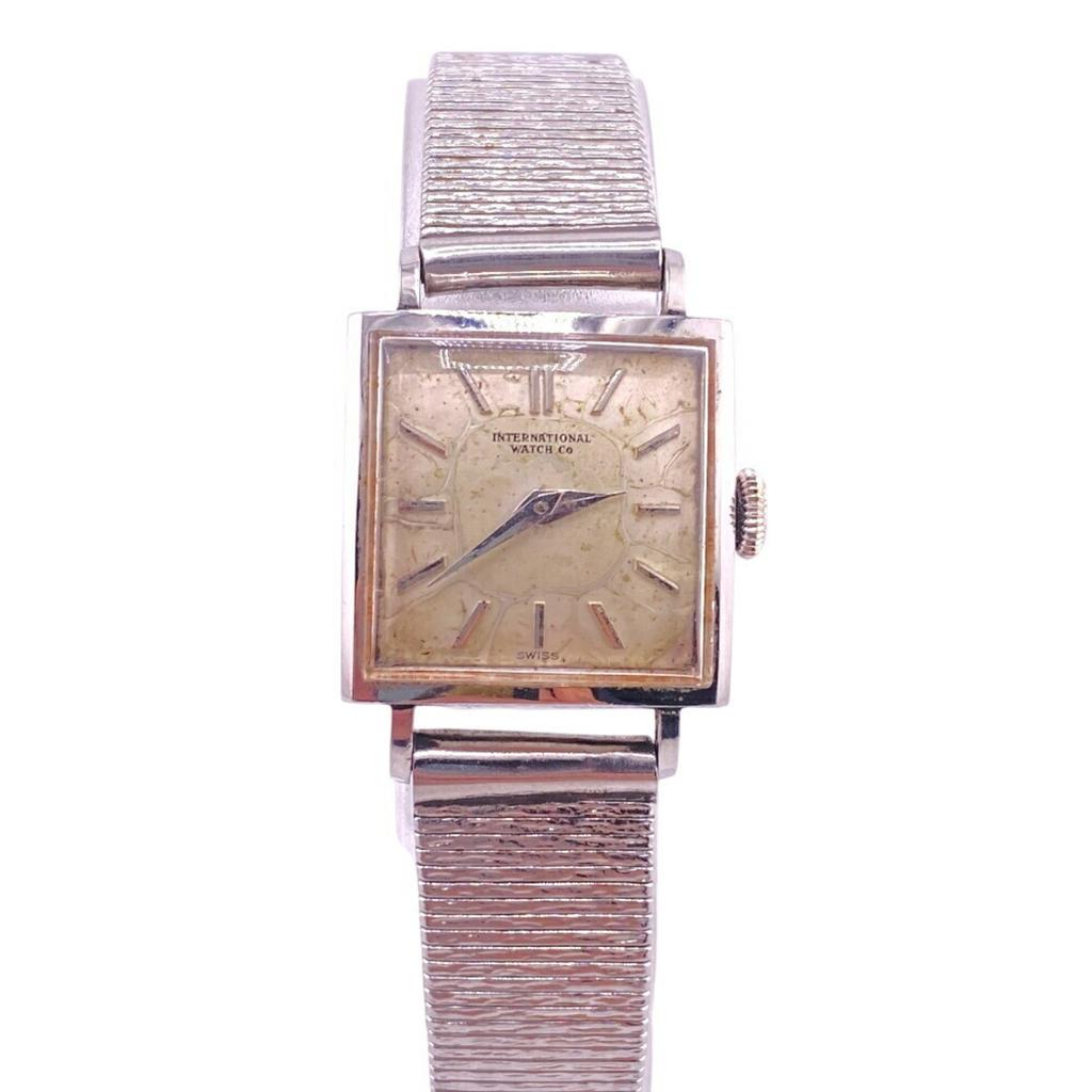 IWC Schaffhausen Iwc Stainless Steel Wristwatch (Pre-Owned)