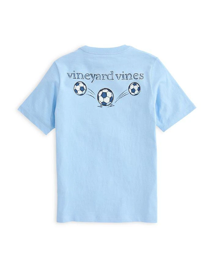 Shop Boys' Sketched Soccer Balls Short-Sleeve Pocket Tee Little