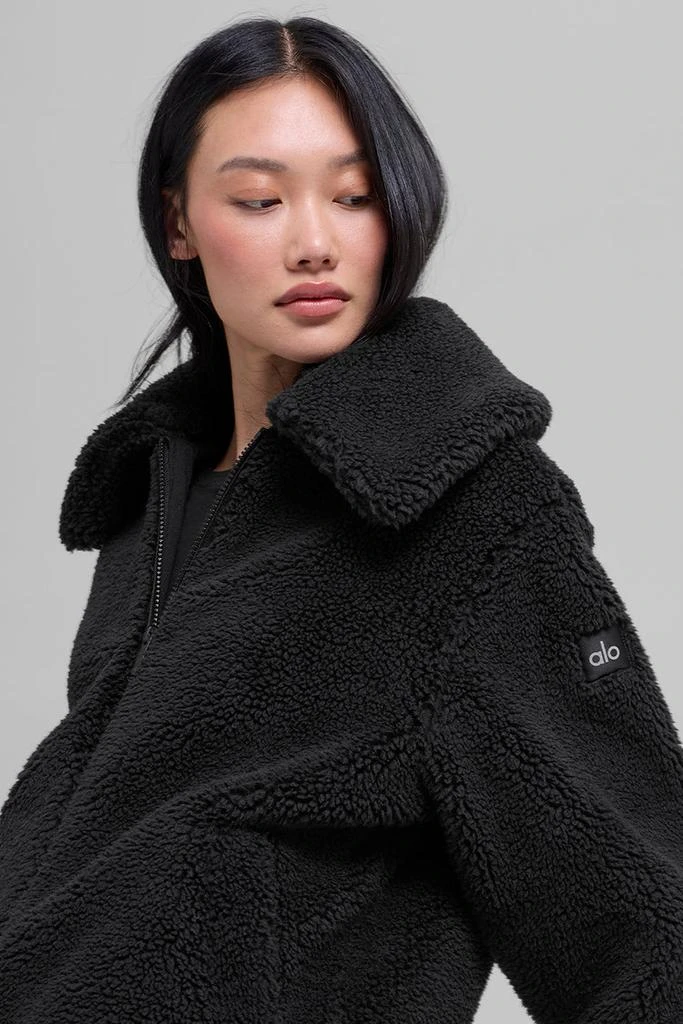 Alo Sherpa Downtown Jacket - Light Cocoa 3
